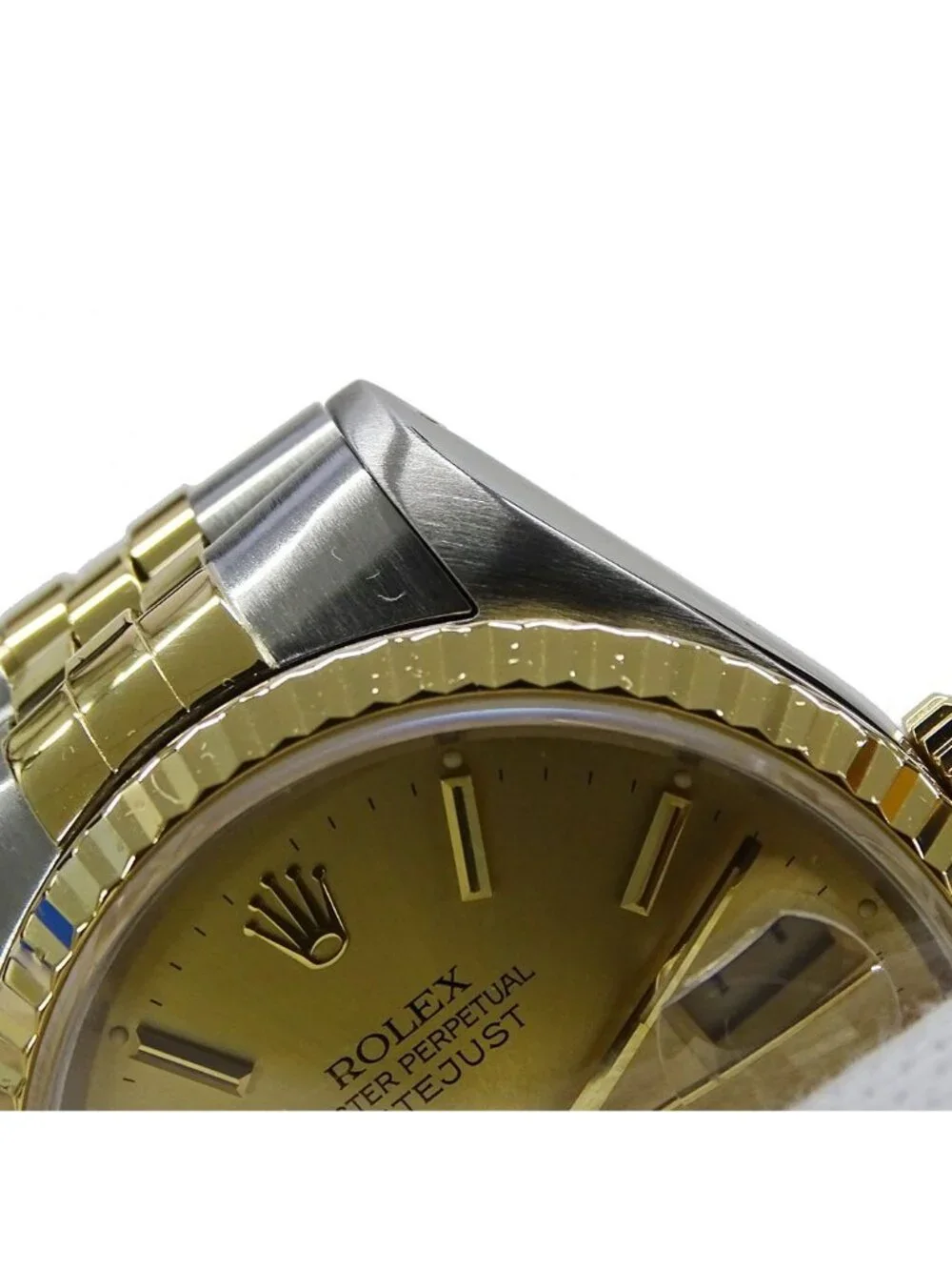 Rolex Datejust Number Watch Automatic Winding at Stainless Steel Gold YG